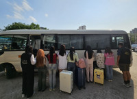 元朗警方聯同入境處掃黃  拘27內地女子