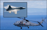 中国歼-10战机公海向澳洲军用直升机射照明弹险击中  澳防长：完全无法接受
